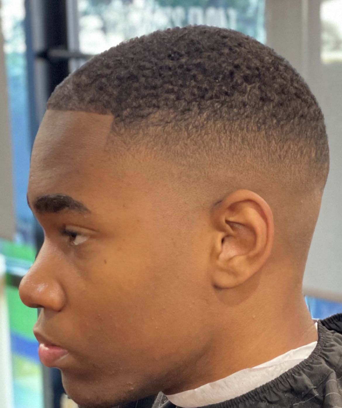 Sponge twists with drop fade and beard by Rocky — Rocky's Primetime Barbershop Atlanta